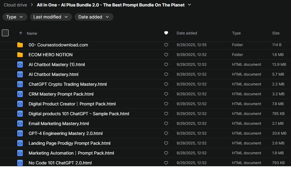 All in One - AI Plus Bundle 2.0 - The Best Prompt Bundle On The Planet Download