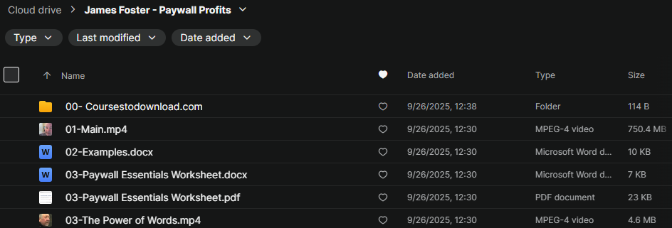 James Foster - Paywall Profits
