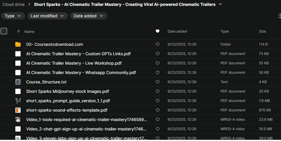 Short Sparks - AI Cinematic Trailer Mastery - Creating Viral AI-powered Cinematic Trailers