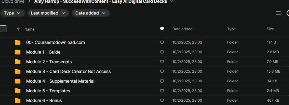 Amy Harrop - SucceedWithContent - Easy AI Digital Card Decks