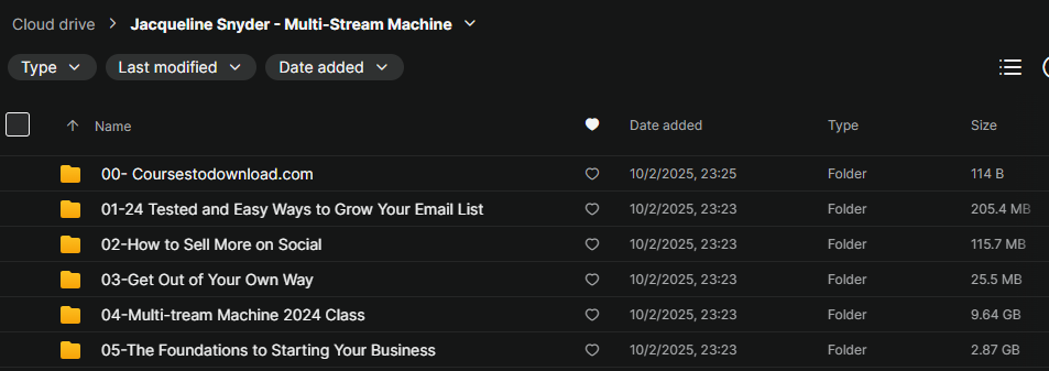 Jacqueline Snyder - Multi-Stream Machine